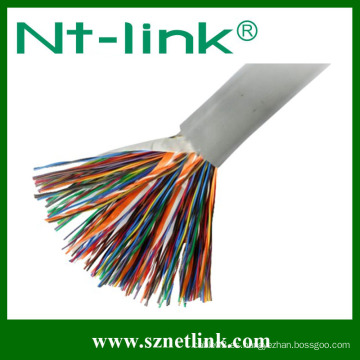 Cobre descubierto 25 pares cat.3 cable del lan